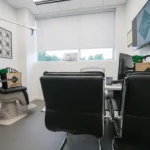 Dental chair and desk